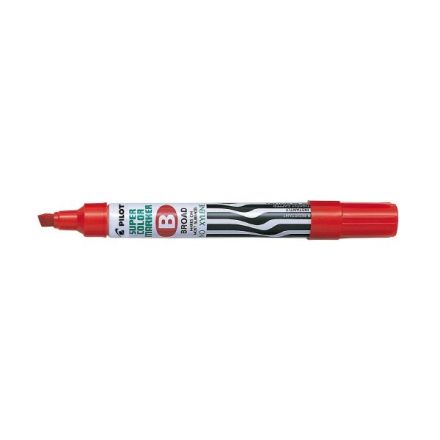 Markatore permanente SCA - rosso - Punta a scalpello - Tratto 2-4,5 mm