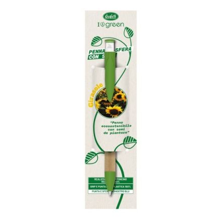 Penna a sfera biodegradabile con semi assortiti