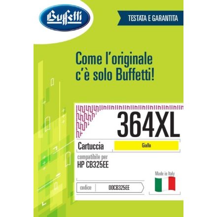 Cartuccia ink jet HP - Compatibile 364XL CB325EE - Giallo - 850 pag