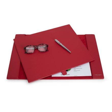Sottomano doppio Aristotle - rosso ciliegia