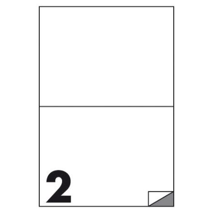 Etichette adesive in scatole da 500 fogli formato A4 - 210x148,5 mm - 1000 etichette
