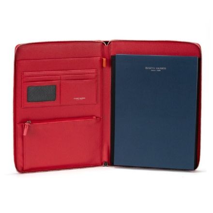 Portfolio A4 Isaac - rosso ciliegia