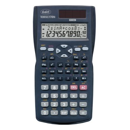 Calcolatrice scientifica BSC178N - 10 + 2 digit - 240 funzioni