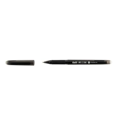 Penna gel con cappuccio cancellabile Rewtriter - tratto fine - colore nero