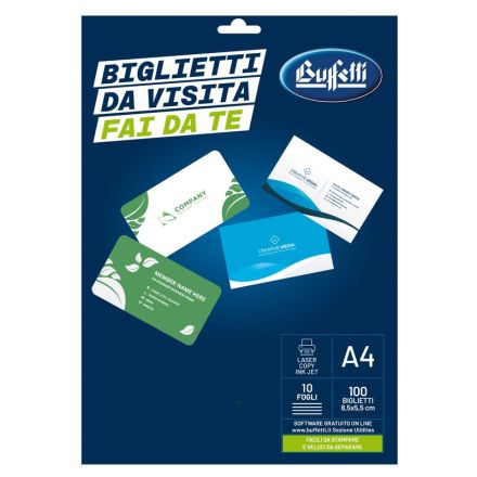 Biglietti da visita Premium - angoli arrotondati - bianco