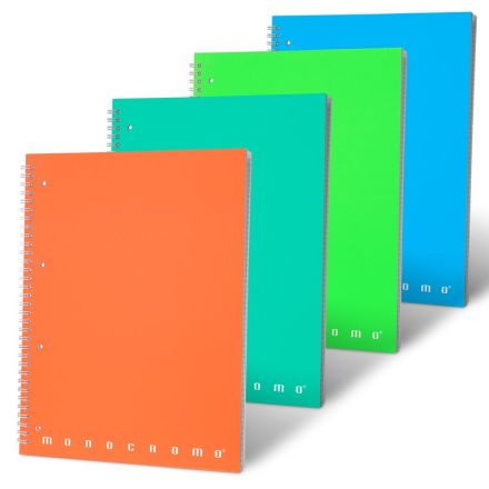 Blocco Quaderno spiralato MONOCROMO FLUO