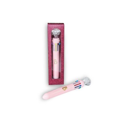 Penna a scatto Bridgerton con 10 colori,fusto logato e dettaglio diamante,in confezione regalo 1 pezzo