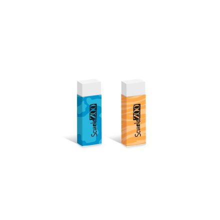 Set 2 gomme SCUOLAZOO