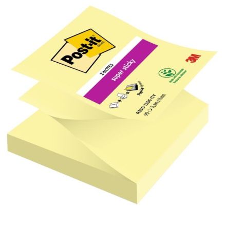 Ricariche di foglietti Post-it&#x00AE; Z-Notes Super Sticky