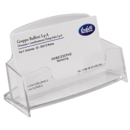 Portabiglietti da visita - plastica rigida