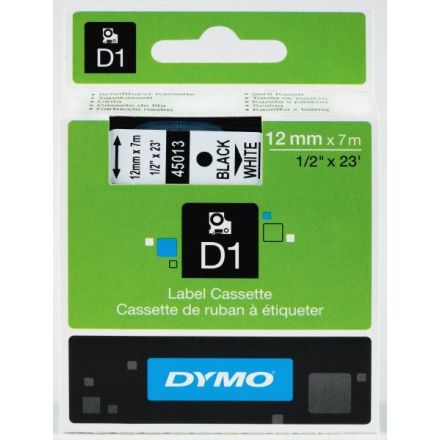 Nastri Dymo D1 - 12 mm x 7 m - nero/blu