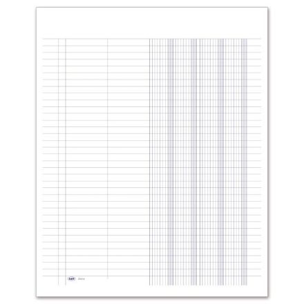 Registro Giornale a 4 colonne - 100 pagine - 31x24,5 cm