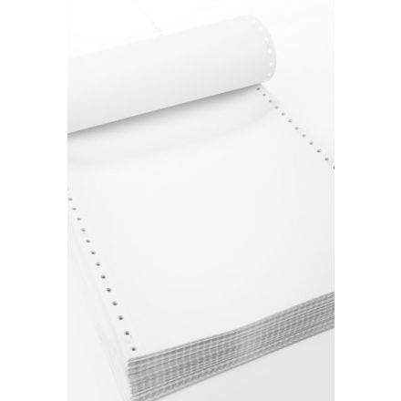 Carta a modulo continuo - 3 copie - bianco - 24 x 11" - piste staccabili