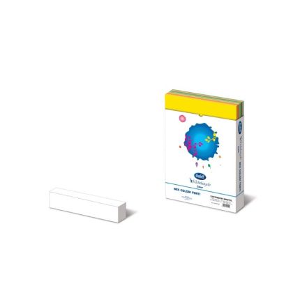 Cartoncini Michelangelo Prisma Monoruvido 220 g - 35x40 cm - 220 g - 12 colori assortiti