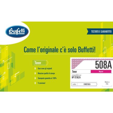 Toner HP - Compatibile 508A CF362A - Giallo - 5.000 pag