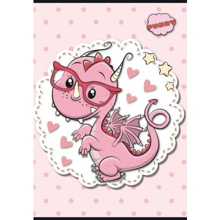 Maxiquaderno Collezione Funny - Rigatura 1R - Righe medie e superiori - 80 g - A4 - copertine assortite
