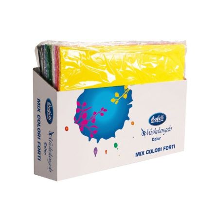 Cartoncini Michelangelo Bristol Liscio 200 g - 70x100 cm - 200 g - 12 colori assortiti