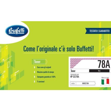 Toner HP - Compatibile Rigenerato 78A CE278A - Nero - 2.100 pag