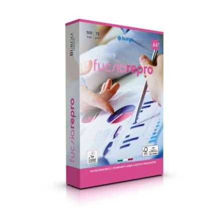 Carta per fotocopie Repro Fucsia - f.to A4 - 75 g