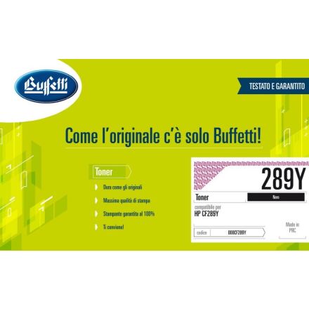 Toner HP - Compatibile 289Y CF289Y - Nero - 20.000 pag
