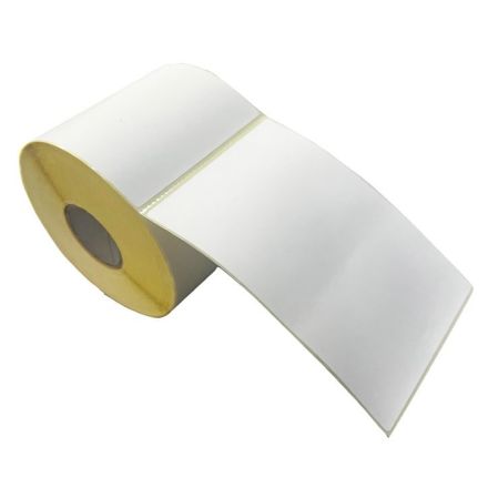 Rotolo da 350 etichette termiche adesive permanenti - f.to 100x150 mm - 1 pista