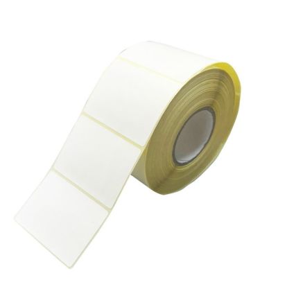 Rotolo da 1.000 etichette termiche adesive permanenti - f.to 58x43 mm - 1 pista