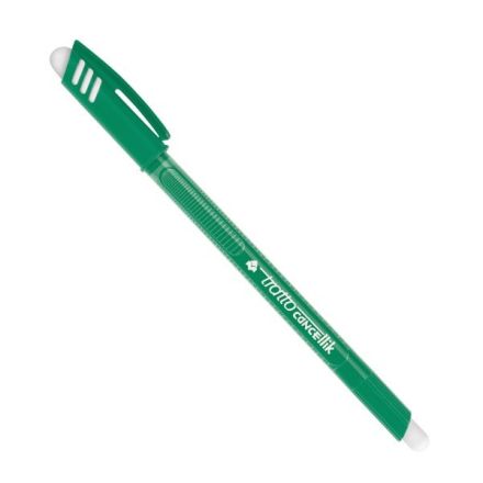 Penna a sfera cancellabile Tratto Cancellik - verde - Tratto medio