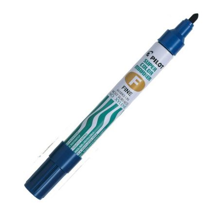 Marcatore permanente - blu - Tipo punta tonda - Tratto 1 mm